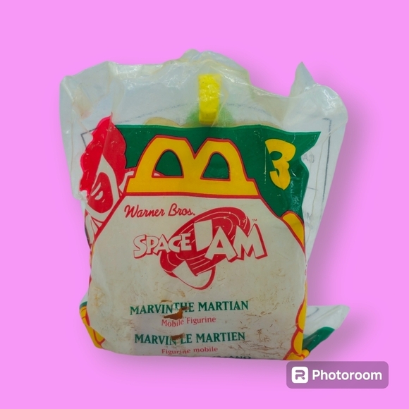 Vintage 1996 McDonald's Space Jam Marvin the Martian Kid's Meal Toy - Picture 1 of 3